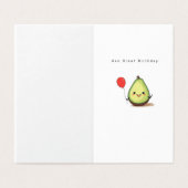 Faltkarte (Außenseite Aufgefaltet)