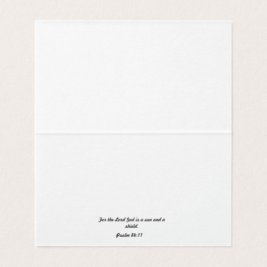 Faltkarte (Innenseite Aufgefaltet)