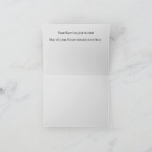 Faltkarte: Abschluss Karte (Innenseite)