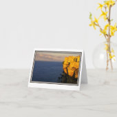 Faltkarte - Bonifacio, Korsika Karte (Gelbe Blume)