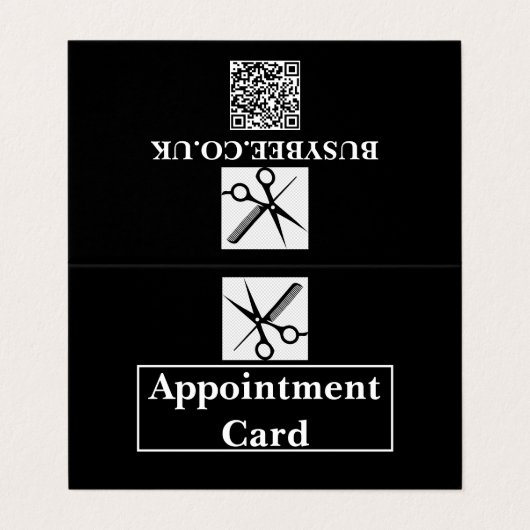 Faltkarte - BusyBee-Design Visitenkarten (Außenseite Aufgefaltet)