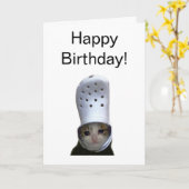 Faltkarte Cat Croc Hat Meme Karte (Gelbe Blume)