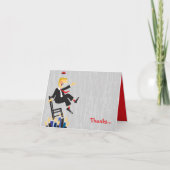 Faltkarte Dankeschön Dankeskarte (Vorderseite)