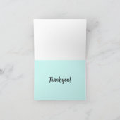 Faltkarte Dankeskarte (Innenseite)