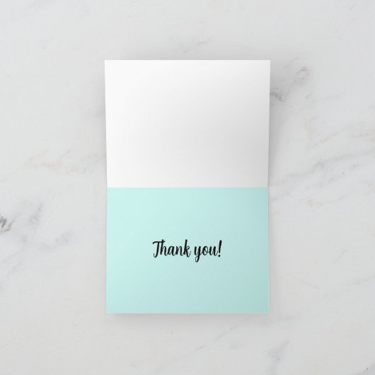 Faltkarte Dankeskarte (Innenseite)