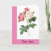 Faltkarte Dankeskarte (Vorderseite)