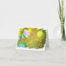 Faltkarte Dankeskarte