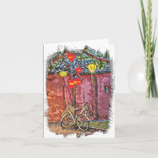 Faltkarte Dankeskarte (Vorderseite)