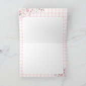 Faltkarte Dankeskarte (Innenseite)