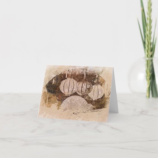 Faltkarte Dankeskarte (Vorderseite)