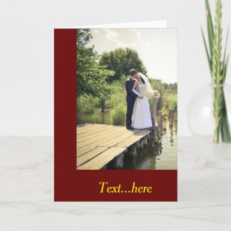 Faltkarte Dankeskarte