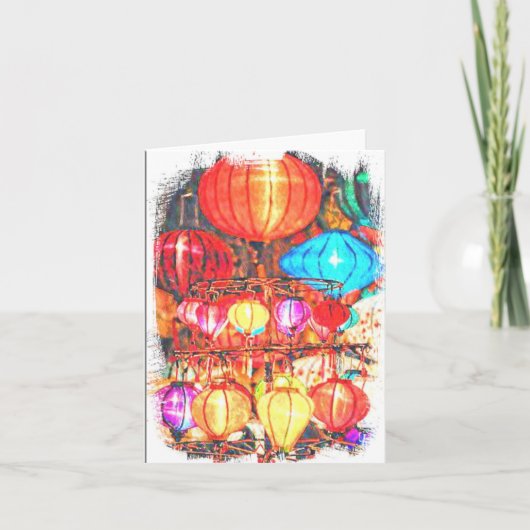 Faltkarte Dankeskarte (Vorderseite)