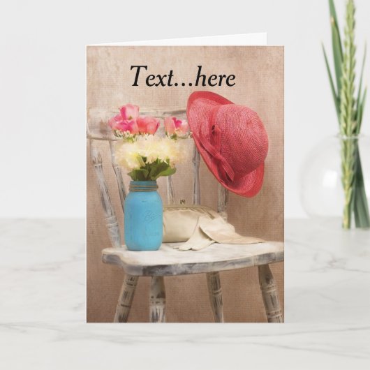 Faltkarte Dankeskarte (Vorderseite)