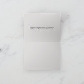 Faltkarte Dankeskarte (Innenseite)