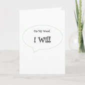 Faltkarte Dankeskarte (Vorderseite)