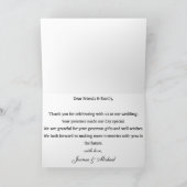 Faltkarte Dankeskarte (Innenseite)