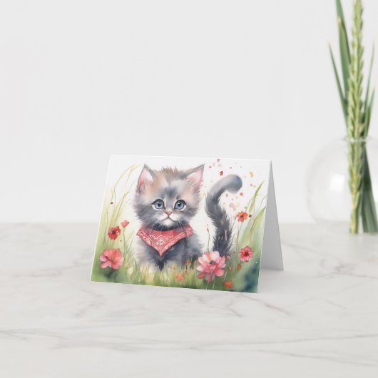 Faltkarte Dankeskarte (Vorderseite)