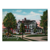 Faltkarte des Kentucky Mansion (Vorderseite (Horizontal))