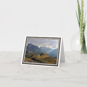 Faltkarte - Die italienischen Alpen! Karte