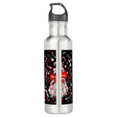 Faltkarte Edelstahlflasche (Rückseite)