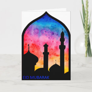 Faltkarte 'Eid Mubarak' Karte