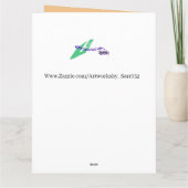 Faltkarte : Erntedank für den Urlaub Karte (Rückseite)