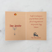 Faltkarte Feiertagskarte (Innenseite)