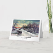 Faltkarte Feiertagskarte (Rückseite)