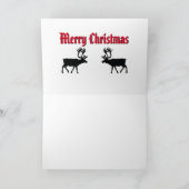 Faltkarte Feiertagskarte (Innenseite)