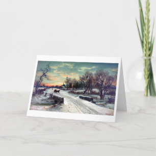 Faltkarte Feiertagskarte