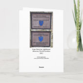 Faltkarte Feiertagskarte (Rückseite)