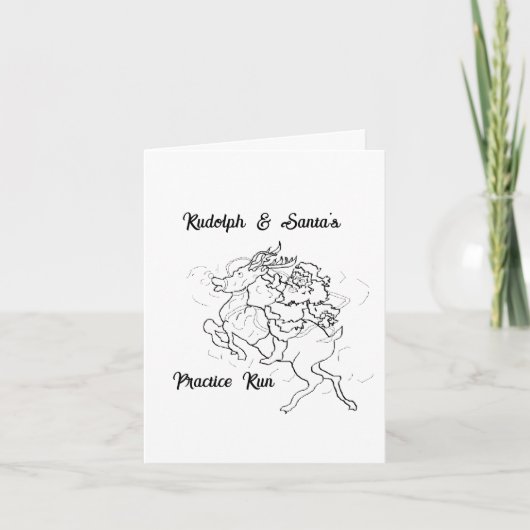 Faltkarte Feiertagskarte (Vorderseite)