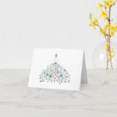 Faltkarte Flora Karte (Gelbe Blume)