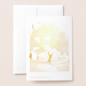 Faltkarte Folienkarte (Rückseite mit Umschlag)