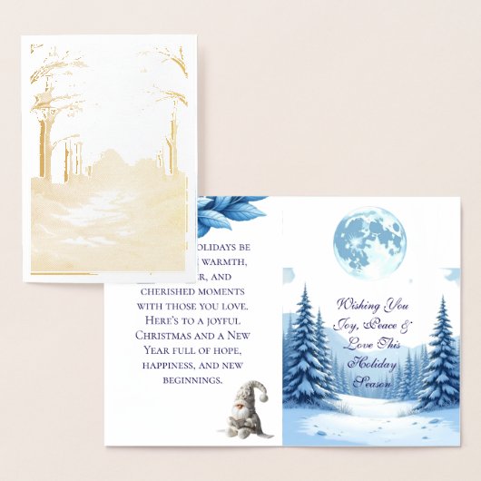 Faltkarte Folienkarte (Anzeige)