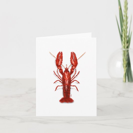 Faltkarte für Crawfish (Vorderseite)