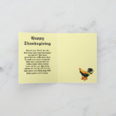 Faltkarte für den Feiertag Feiertagskarte (Innenseite)