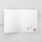 Faltkarte für Mutter und Baby Whale Dankeskarte (Innenseite)