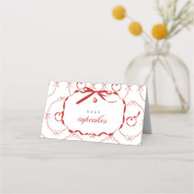 Faltkarte für Red Apple Food & Drink Labels