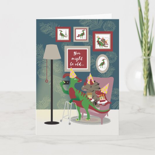 Faltkarte "Geburtstagskarte" Karte (Vorderseite)