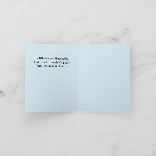 Faltkarte : Glaube Karte (Innenseite)