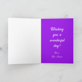 Faltkarte (Glückwunsch zum Geburtstag) Karte (Innenseite)