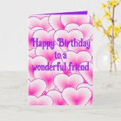 Faltkarte (Glückwunsch zum Geburtstag) Karte (Gelbe Blume)