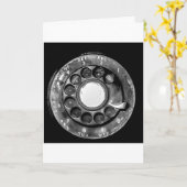 Faltkarte - Hallo Karte (Gelbe Blume)