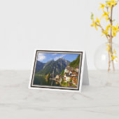Faltkarte - Hallstatt, Österreich Karte (Gelbe Blume)
