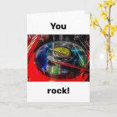 Faltkarte - Happy Birthday Karte (Gelbe Blume)