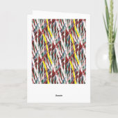 Faltkarte Karte (Rückseite)