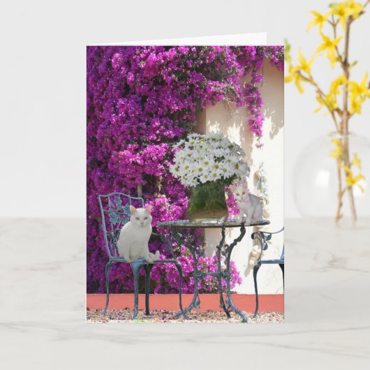 Faltkarte Karte (Gelbe Blume)