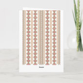 Faltkarte Karte (Rückseite)