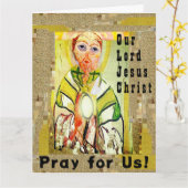 Faltkarte Karte (Gelbe Blume)